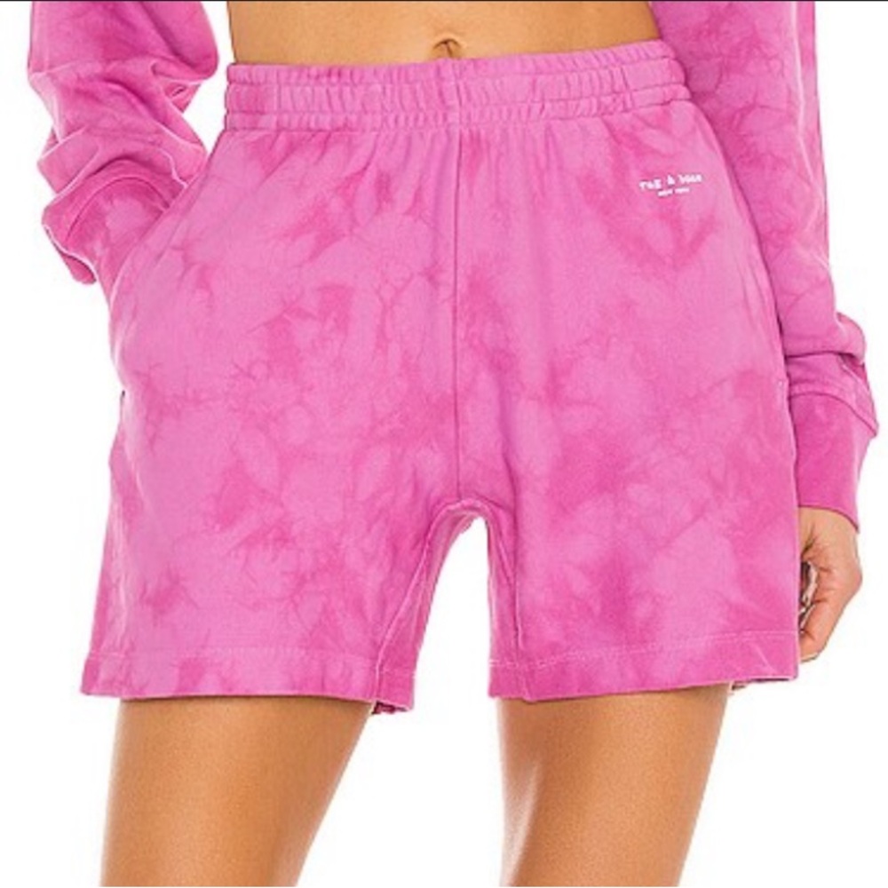 Rag & Bone Pink Athletic Shorts Vibrant and Comfortable